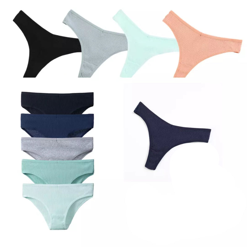 COMPRE 5 LEVE 10 Calcinha 100% Puro Algodão suave PIMA (Feita para peles sensíveis, alérgicas e delicadas) + BRINDE