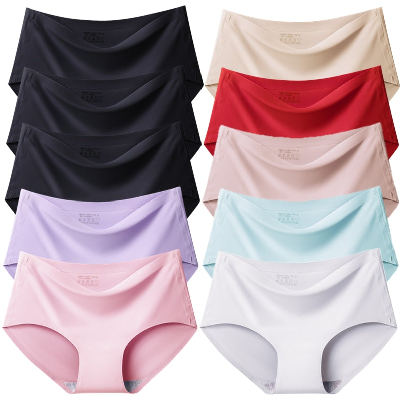 COMPRE 5 LEVE 10 - Calcinhas SEDA GELADA (Feitas a mão) CONFORTO ABSOLUTO + BRINDE